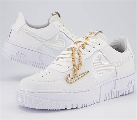 nike air force 1 pixel damen weiß|Nike platform air force 1.